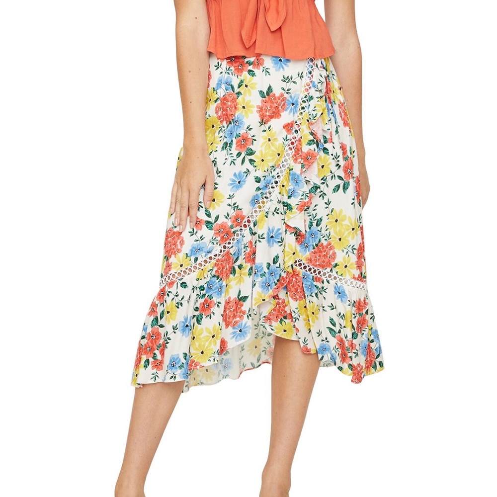 LOST + WANDER Center Of Attention Midi Skirt